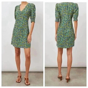 NWT Rails Roma Abstract Garden Floral Dress size Small